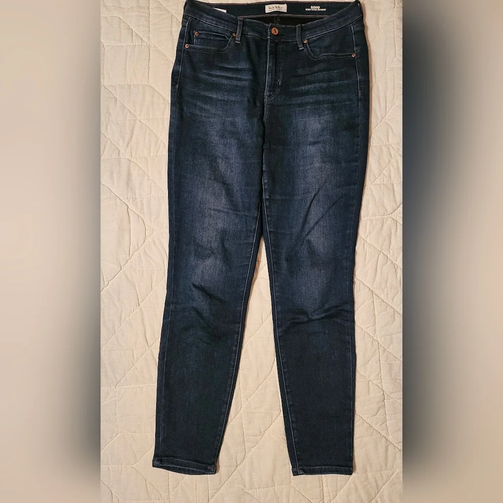 Nicole Miller SoHo High Rise Skinny Jeans - Size 12 - Picture 2 of 10